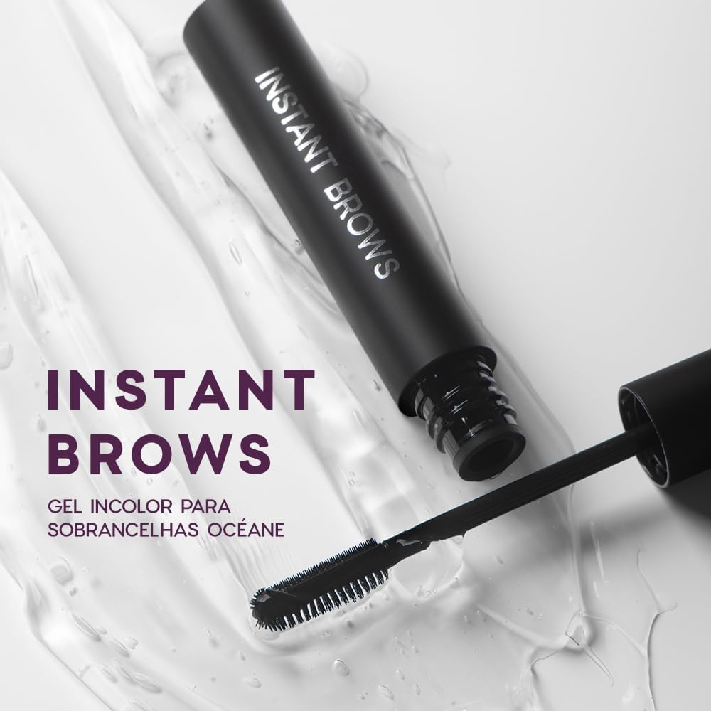 Gel Fixador para Sobrancelhas Incolor - Instant Brows Océane Purple 5
