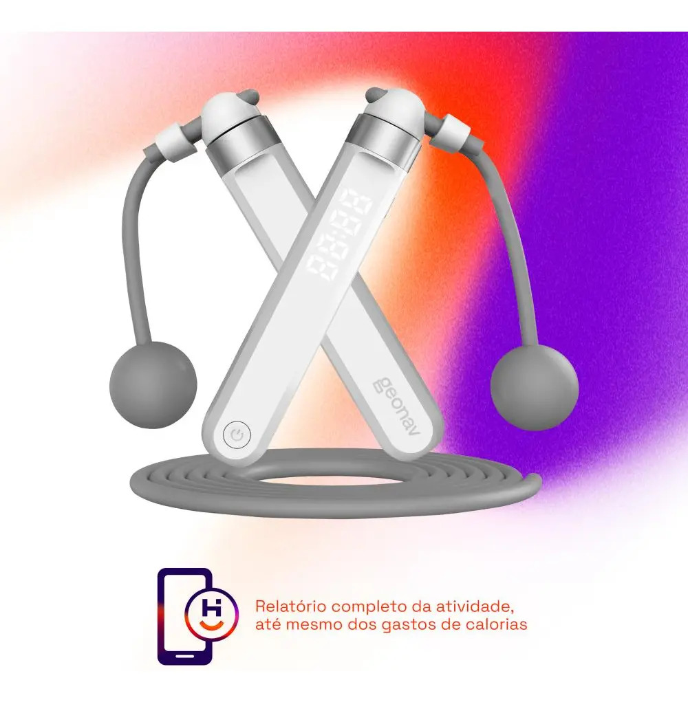 Corda de Pular Inteligente Bluetooth 5