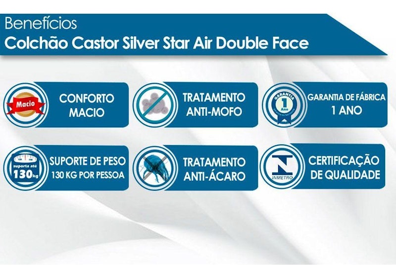 Colchão Queen Silver Star Air Pocket 3