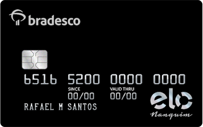 Cartão Bradesco Elo Nanquim 1