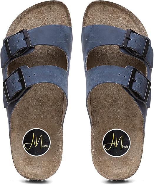 Sandália Birken em Couro Casual Stock 5