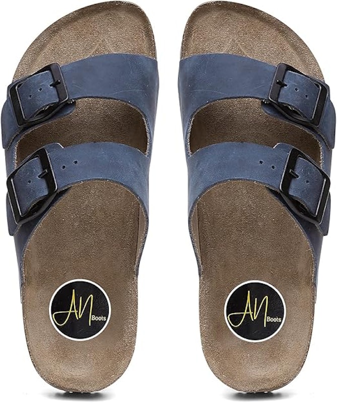 Sandália Birken em Couro Casual Stock 5