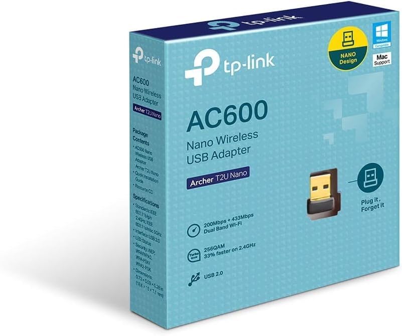 Adaptador USB Wireless Nano AC600 5