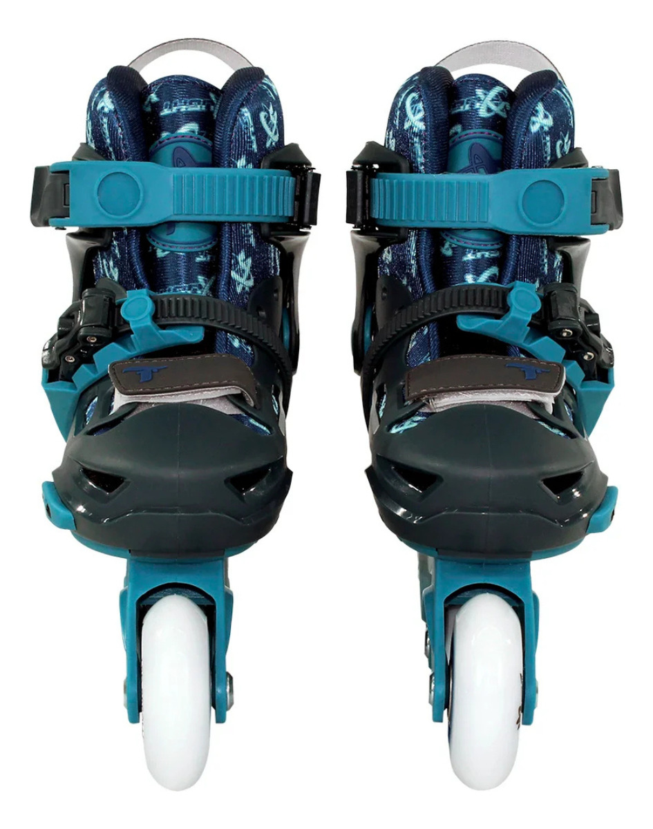 Patins Infantil Traxart X-Light com Rodas LED 2