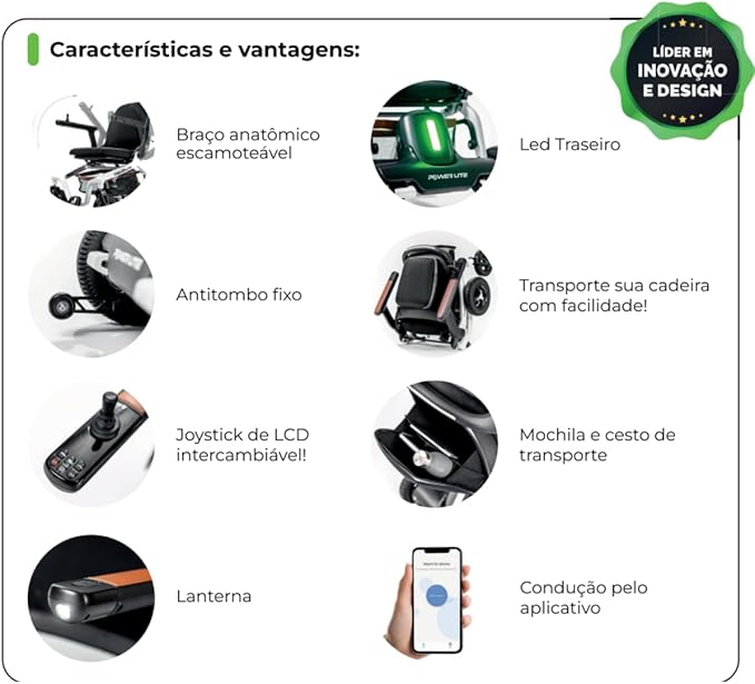 Cadeira de Rodas Motorizada Robooter 3