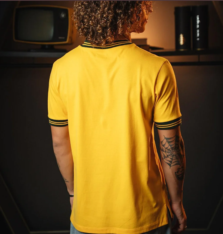 Camisa Brasil Retrô 1962 Amarelo Masculina 3