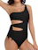 MYCOCO Maiô Feminino de um Ombro Só Mycoco 1