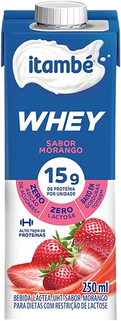 Bebida Láctea Protein Morango 250 ml 2