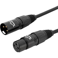 Cabo XLR Macho - XLR Fêmea Microfone Balanceado