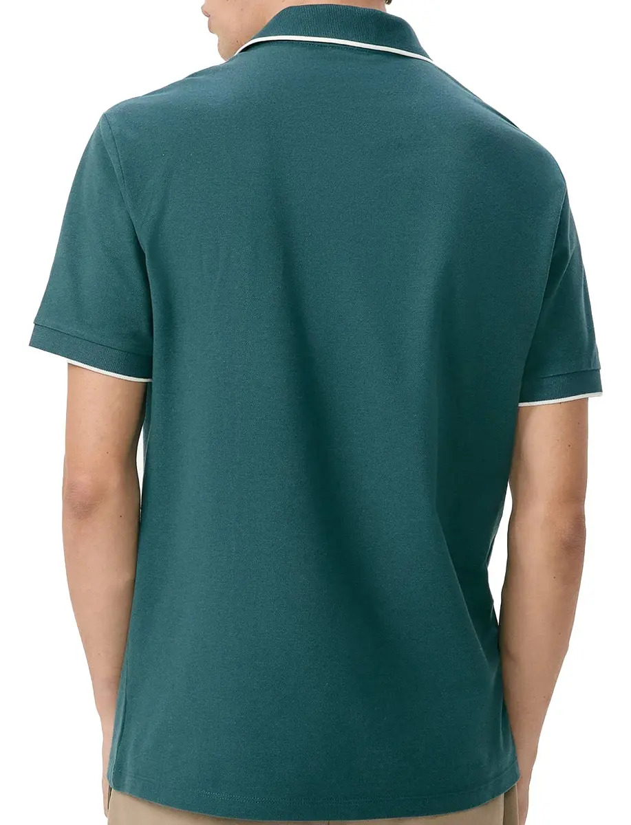 Camisa Polo Básica Masculina em Piquet com Bordado Hering 3