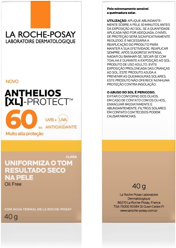 Protetor Solar Facial com Cor Anthelios XL-Protect 4