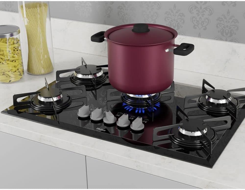 Cooktop a Gás Philco 5 Queimadores Cook Chef 5