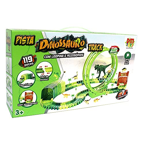 Pista Dinossauro Track com Looping e Acessórios 119 Peças 2