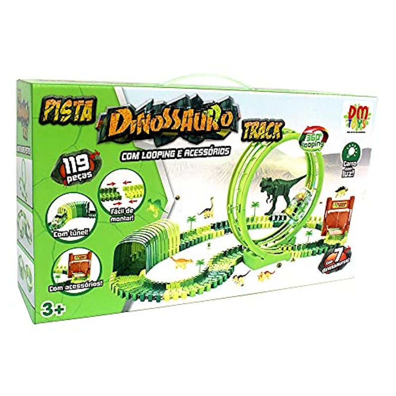 Pista Dinossauro Track com Looping e Acessórios 119 Peças 2