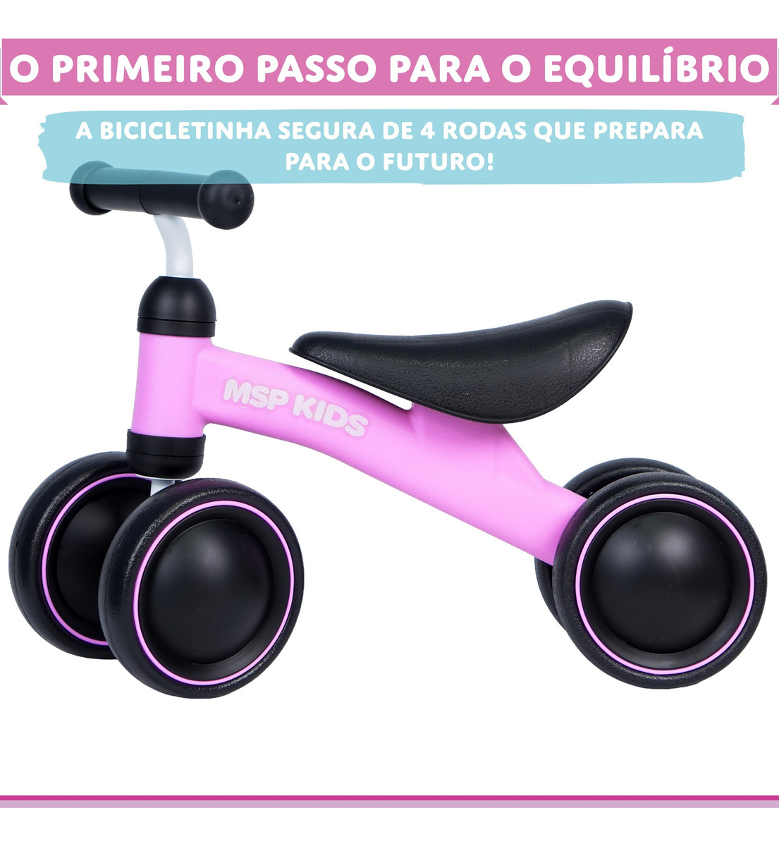 Bicicleta de Equilíbrio MSP Kids 2