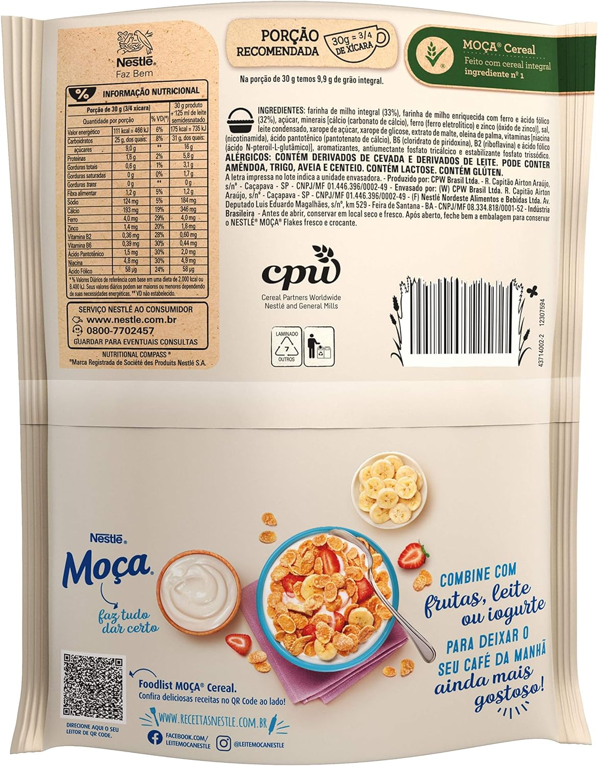 Moça Flakes Cereal Matinal 2