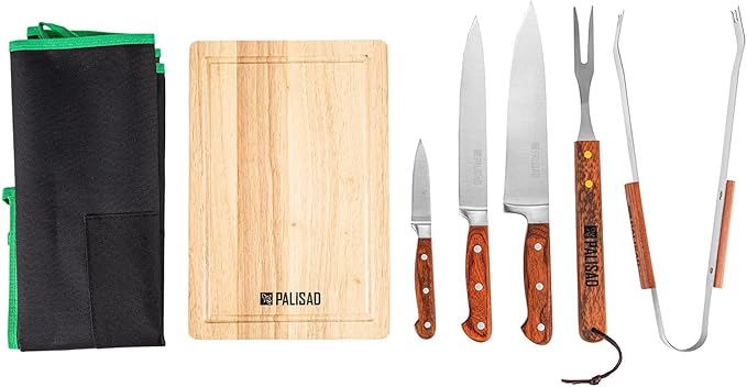 Kit Churrasco Inox 7 Pcs 1