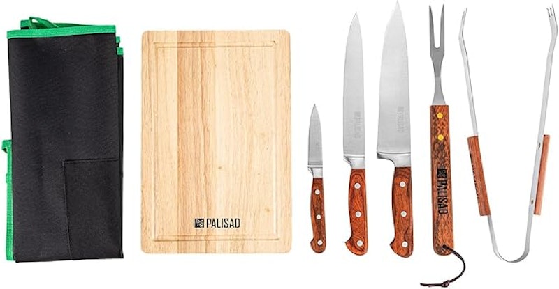 Kit Churrasco Inox 7 Pcs 1