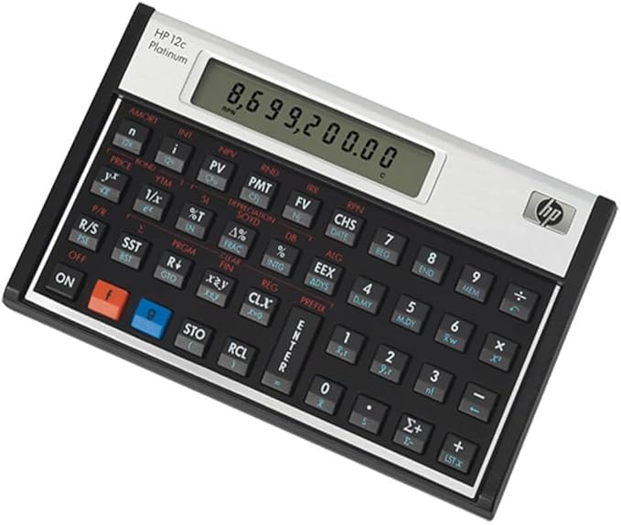 Calculadora Financeira HP Platinum 3
