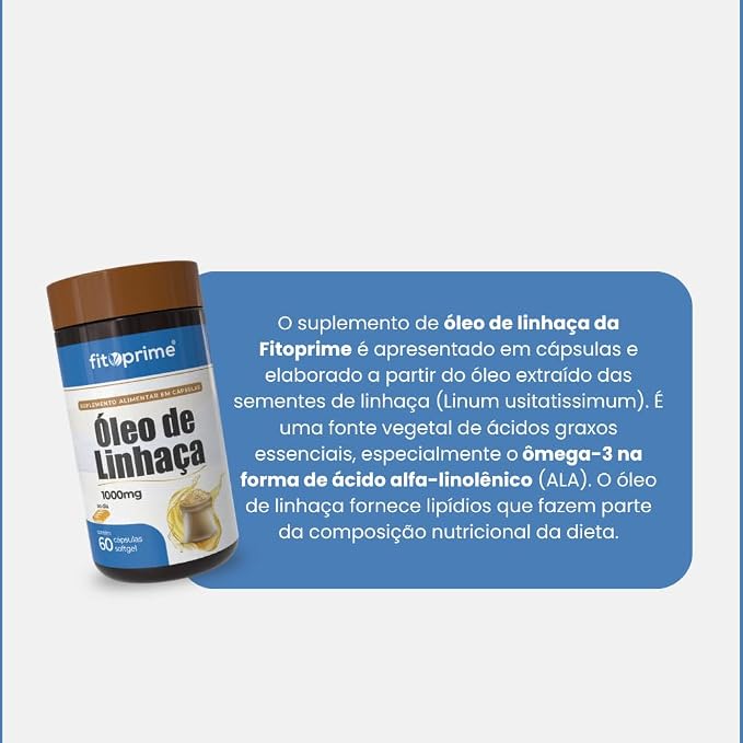 Óleo de Linhaça Fitoprime 3