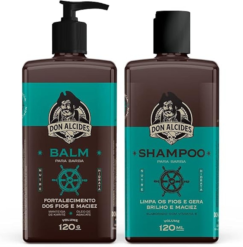 Kit Balm e Shampoo para Barba Don Alcides 1