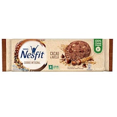Nesfit Cookie Integral Cacau e Avelã 60 g