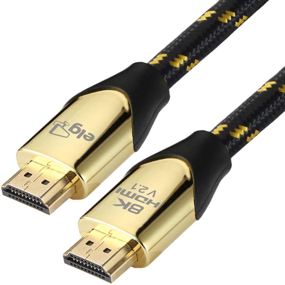 Cabo HDMI Versão 2.1 8K Ultra High Speed com Ethernet 2