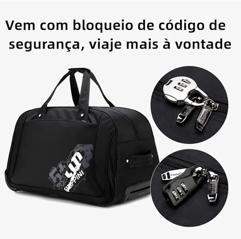 Bolsa de Viagem com Rodinhas 4