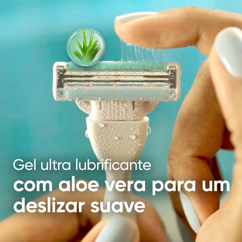 Lâmina Venus Pele Sensível 3