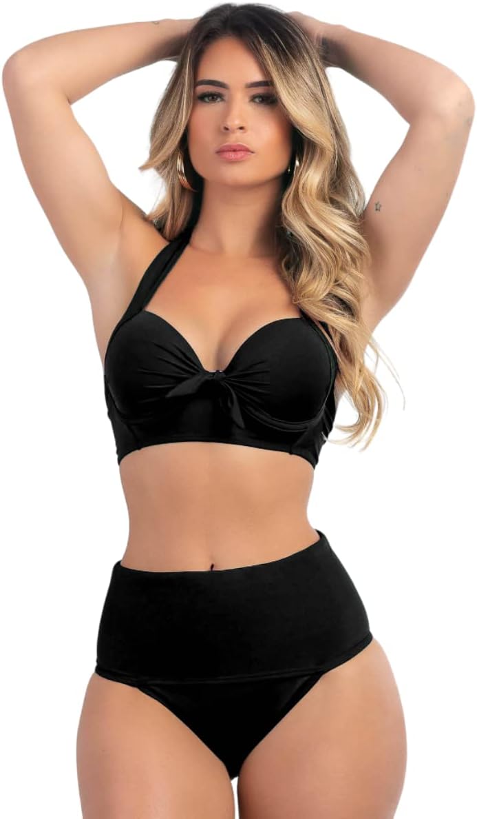 Conjunto Moda Praia Calcinha Disfarça Barriguinha 4