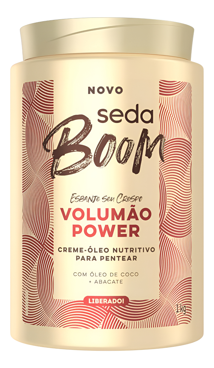 Creme de Pentear Boom Volumão Power 1