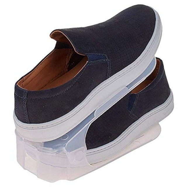 Kit com 10 Organizadores de Sapatos Transparente 2