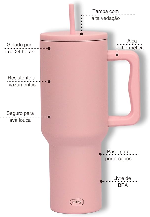 Copo Cazy Hidra 1,2L 2