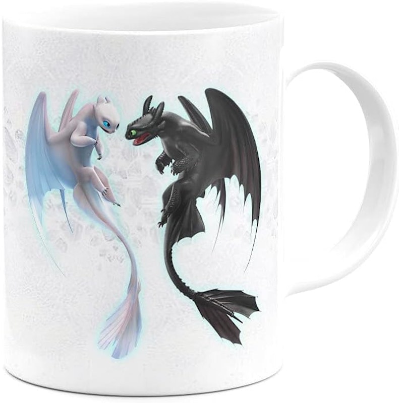 Caneca Geek Dragão Fúria da Luz 3