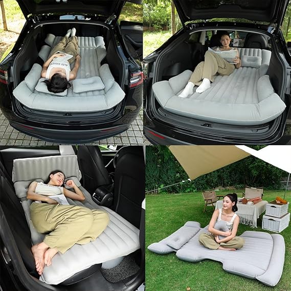 Colchão de Ar Inflável para Carro Cama Viagem 4