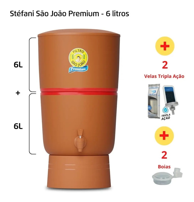 Filtro de Barro São João Premium 2