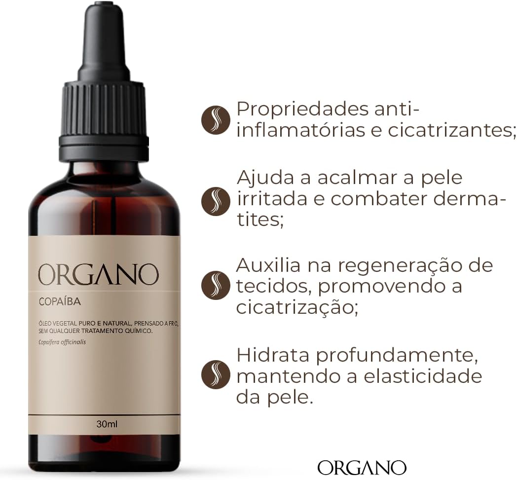 Copaíba - Óleo Vegetal Puro e 100% Natural 2