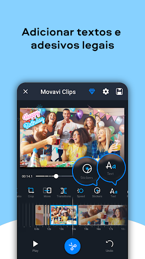 Movavi Clips Movie Maker: Edição de Vídeo e Filmes 2