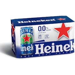 Cerveja Heineken Zero Lata 269 ml - Pack com 8 Unidades