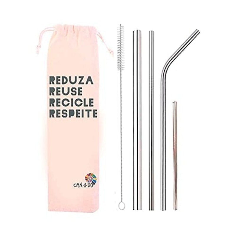 Canudos Reutilizáveis de Inox 2