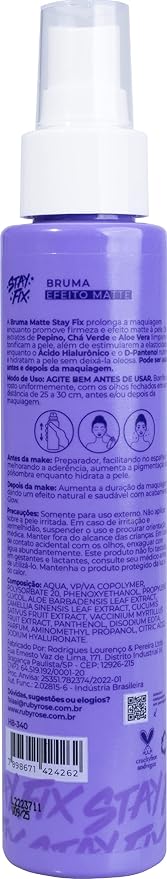 Bruma Fixadora Matte Stay Fix 2