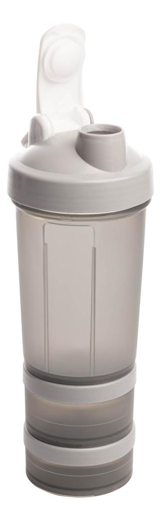  Coqueleira Shaker 3 em 1 Performance Cinza 650 ml 2