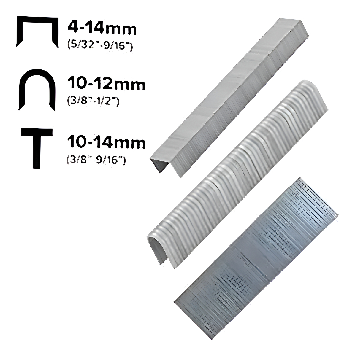 Grampeador Tapeceiro Profissional Grampos 4 mm - 14 mm 5