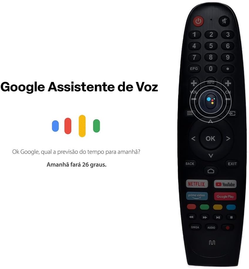 Smart TV QLED 55" 4K Multi Android 3HDMI 2USB 4