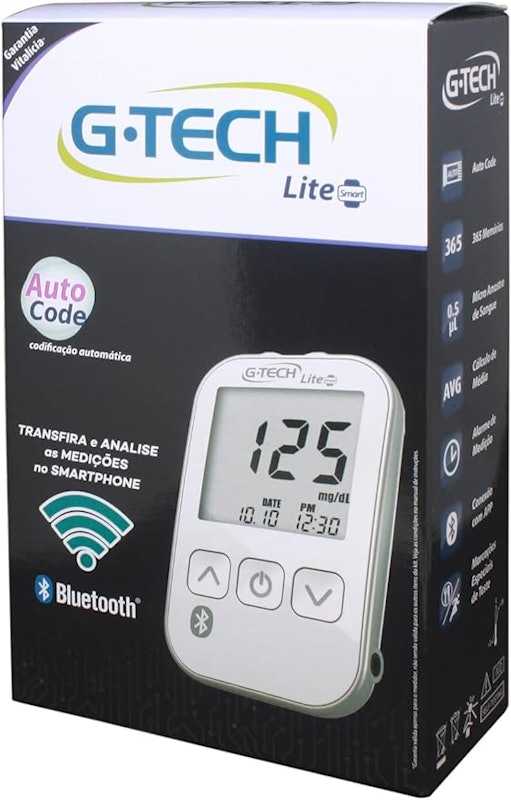 Medidor de Glicose G-Tech Lite Smart 2