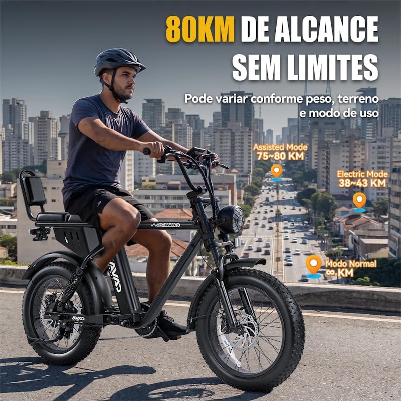 Bicicleta Elétrica 4