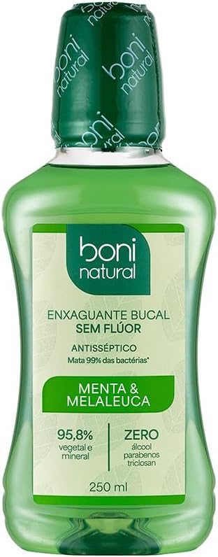 Enxaguante Bucal Menta e Melaleuca 1