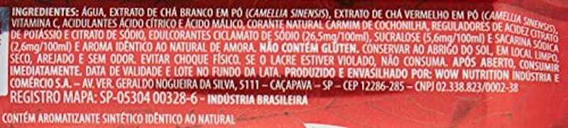 Chá Feel Good Vermelho Com Amora 4