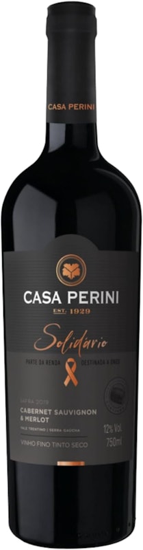 Vinho Casa Perini Solidário Cabernet/Merlot 1