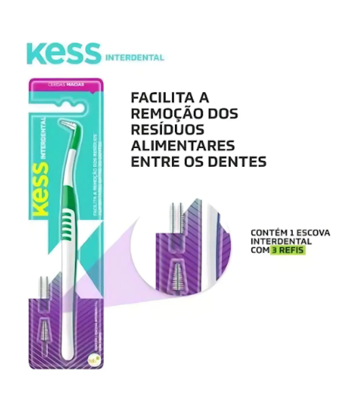 Escova Interdental com 4 Refis 5